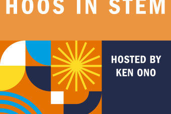 Hoos in STEM podcast logo